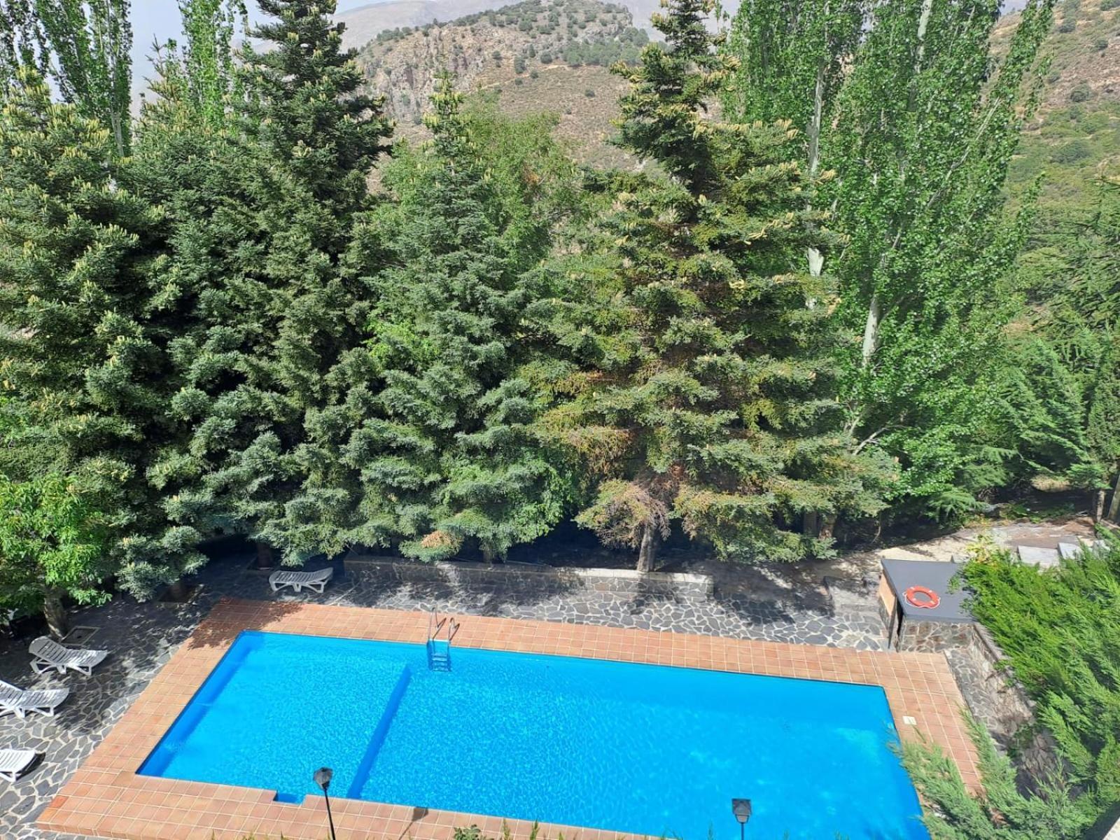 Hotel El Guerra Guejar-Sierra Bagian luar foto